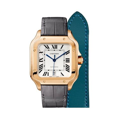cartier santos bracelet cuir